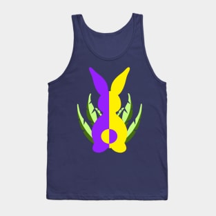 Easter Bunny Violet & Yellow Tank Top